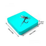 Maxbell Fly Box Fishing Tackle Storage Container Fly Hook Box Fly Fishing Tackle Box Blue