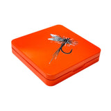 Maxbell Fly Box Fishing Tackle Storage Container Fly Hook Box Fly Fishing Tackle Box Orange
