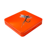 Maxbell Fly Box Fishing Tackle Storage Container Fly Hook Box Fly Fishing Tackle Box Orange