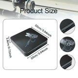 Maxbell Fly Box Fishing Tackle Storage Container Fly Hook Box Fly Fishing Tackle Box Black