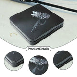 Maxbell Fly Box Fishing Tackle Storage Container Fly Hook Box Fly Fishing Tackle Box Black