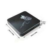 Maxbell Fly Box Fishing Tackle Storage Container Fly Hook Box Fly Fishing Tackle Box Black