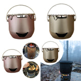 Maxbell Barbecue Stoves Grill Barbecue Grill for Household Friend Gathering Backyard violet