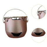 Maxbell Barbecue Stoves Grill Barbecue Grill for Household Friend Gathering Backyard violet