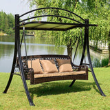 Maxbell 2Pcs Swing Replacement Bar Outdoor Heavy Duty for Backyard Outdoor Equipment Length 85 cm