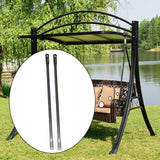 Maxbell 2Pcs Swing Replacement Bar Outdoor Heavy Duty for Backyard Outdoor Equipment Length 88 cm