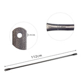 Maxbell 2Pcs Swing Replacement Bar Outdoor Heavy Duty for Backyard Outdoor Equipment Length 112 cm