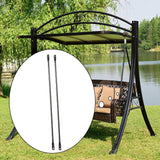 Maxbell 2Pcs Swing Replacement Bar Outdoor Heavy Duty for Backyard Outdoor Equipment Length 112 cm