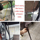 Maxbell 2Pcs Swing Replacement Bar Outdoor Heavy Duty for Backyard Outdoor Equipment Length 93 cm