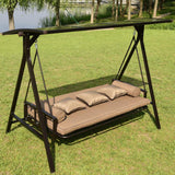 Maxbell 2Pcs Swing Replacement Bar Outdoor Heavy Duty for Backyard Outdoor Equipment Length 93 cm