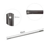 Maxbell 2Pcs Swing Replacement Bar Outdoor Heavy Duty for Backyard Outdoor Equipment Length 93 cm