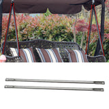 Maxbell 2Pcs Swing Replacement Bar Outdoor Heavy Duty for Backyard Outdoor Equipment Length 93 cm