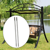 Maxbell 2Pcs Swing Replacement Bar Outdoor Heavy Duty for Backyard Outdoor Equipment Length 93 cm
