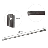 Maxbell 2Pcs Swing Replacement Bar Outdoor Heavy Duty for Backyard Outdoor Equipment Length 100 cm