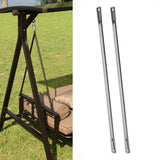 Maxbell 2Pcs Swing Replacement Bar Outdoor Heavy Duty for Backyard Outdoor Equipment Length 100 cm