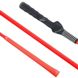 Maxbell Golf Swing Trainer Adults Golf Grip Trainer for Flexibility Hitting Chipping Red