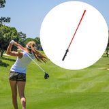 Maxbell Golf Swing Trainer Adults Golf Grip Trainer for Flexibility Hitting Chipping Red