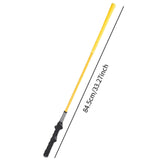 Maxbell Golf Swing Trainer Adults Golf Grip Trainer for Flexibility Hitting Chipping Yellow