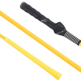 Maxbell Golf Swing Trainer Adults Golf Grip Trainer for Flexibility Hitting Chipping Yellow