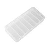 Maxbell Double-sided Lure Box Clear Water Resistant Multipurpose Fishing Tackle Box 19x9.5x2.5cm