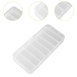Maxbell Double-sided Lure Box Clear Water Resistant Multipurpose Fishing Tackle Box 19x9.5x2.5cm