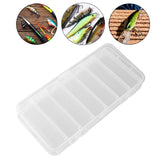 Maxbell Double-sided Lure Box Clear Water Resistant Multipurpose Fishing Tackle Box 19x9.5x2.5cm