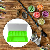 Maxbell Fishing Tackle Box Sturdy Lure Box for Enthusiast Outdoor Fishing Freshwater Green
