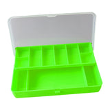 Maxbell Fishing Tackle Box Sturdy Lure Box for Enthusiast Outdoor Fishing Freshwater Green
