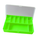 Maxbell Fishing Tackle Box Sturdy Lure Box for Enthusiast Outdoor Fishing Freshwater Green