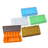 Maxbell Fishing Tackle Box Sturdy Lure Box for Enthusiast Outdoor Fishing Freshwater Green