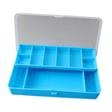 Maxbell Fishing Tackle Box Sturdy Lure Box for Enthusiast Outdoor Fishing Freshwater Blue