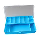 Maxbell Fishing Tackle Box Sturdy Lure Box for Enthusiast Outdoor Fishing Freshwater Blue
