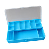 Maxbell Fishing Tackle Box Sturdy Lure Box for Enthusiast Outdoor Fishing Freshwater Blue