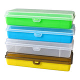 Maxbell Fishing Tackle Box Sturdy Lure Box for Enthusiast Outdoor Fishing Freshwater Yellow