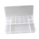 Maxbell Fishing Tackle Box Sturdy Lure Box for Enthusiast Outdoor Fishing Freshwater Clear