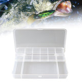 Maxbell Fishing Tackle Box Sturdy Lure Box for Enthusiast Outdoor Fishing Freshwater Clear