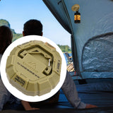 Maxbell Magnetic Hook Heavy Duty Camping Light Tent Hook for Traveling Canopy Picnic Yellow Green