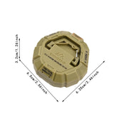 Maxbell Magnetic Hook Heavy Duty Camping Light Tent Hook for Traveling Canopy Picnic Yellow Green