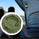 Maxbell Magnetic Hook Heavy Duty Camping Light Tent Hook for Traveling Canopy Picnic Green