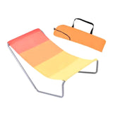 Maxbell Foldable Beach Chair Portable Non Slip Stable Lightweight Outdoor recliner Orange