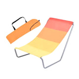 Maxbell Foldable Beach Chair Portable Non Slip Stable Lightweight Outdoor recliner Orange