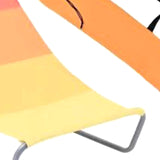 Maxbell Foldable Beach Chair Portable Non Slip Stable Lightweight Outdoor recliner Orange