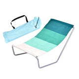 Maxbell Foldable Beach Chair Portable Non Slip Stable Lightweight Outdoor recliner Green