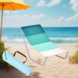 Maxbell Foldable Beach Chair Portable Non Slip Stable Lightweight Outdoor recliner Green