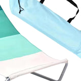 Maxbell Foldable Beach Chair Portable Non Slip Stable Lightweight Outdoor recliner Green