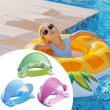 Maxbell Inflatable Pool Float with Large Canopy Float Bed for Water Funs Party Travel green