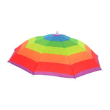 Maxbell Hands Free Umbrella Hat Compact Fishing Umbrella Cap for Walking Summer Gift Rainbow