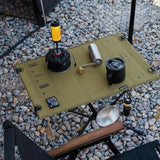 Maxbell Folding Camping Table Practical Picnic Table for Picnic Mountaineering Patio Yellow