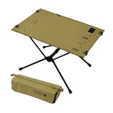 Maxbell Folding Camping Table Practical Picnic Table for Picnic Mountaineering Patio Yellow