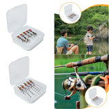 Maxbell 5x Fly Fishing Lures Artificial Lures for Freshwater Saltwater Panfish Perch Style A